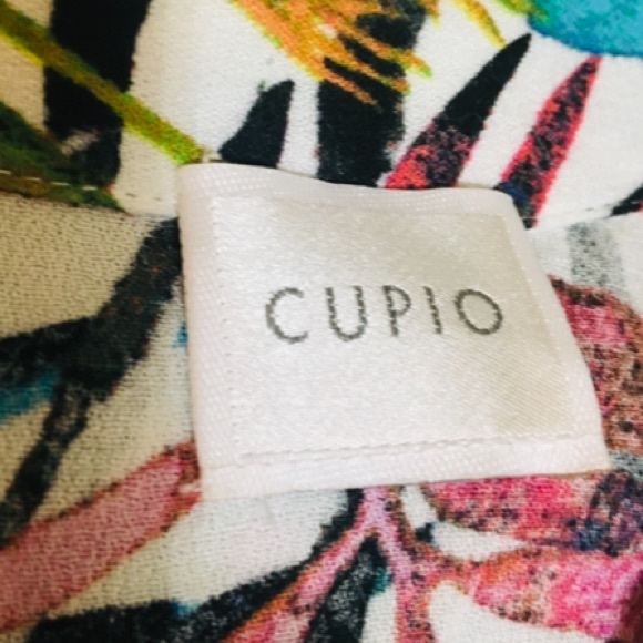 Tropical Rainbow Palm Print Cupio Shift Dress - Picture 9 of 10